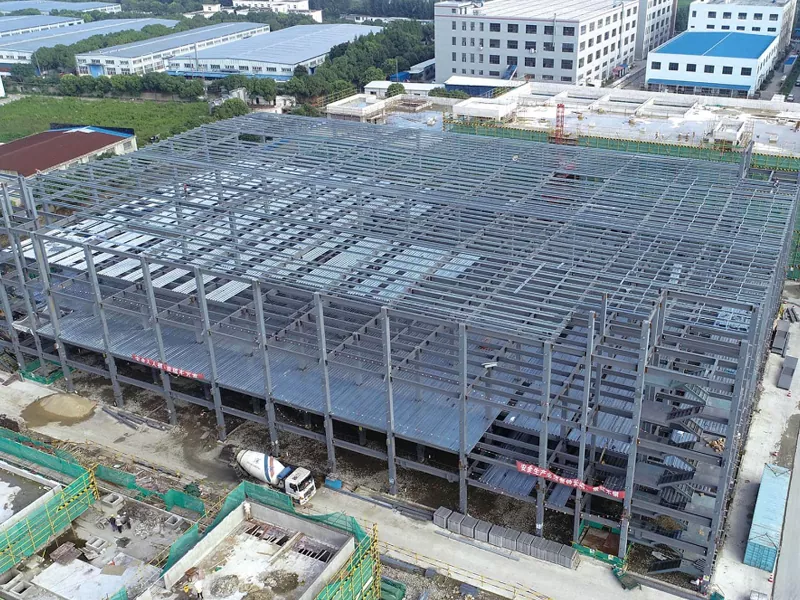 Almacenes de estructura de acero prefabricadas en el medio ambiente