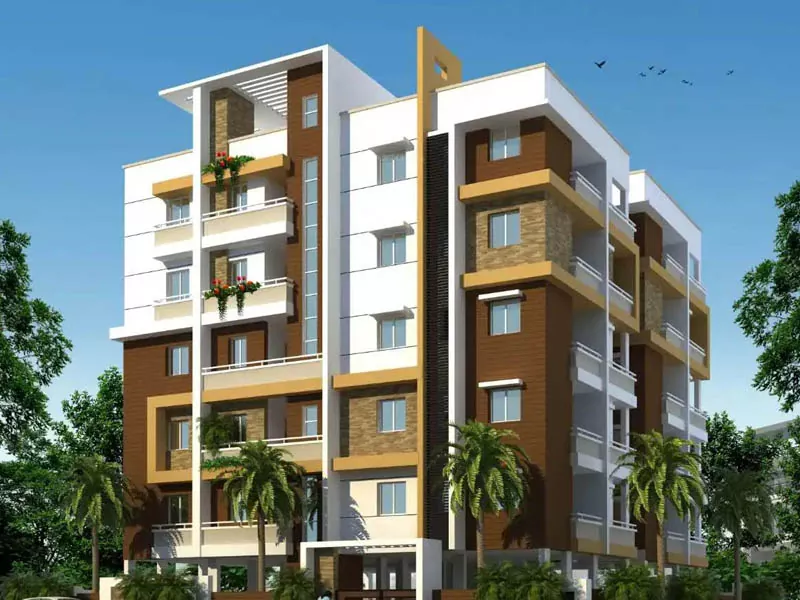 Edificio residencial de marco de acero prefabricado
