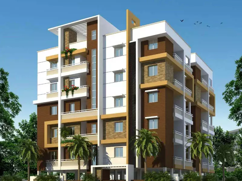 Apartamento de estructura de acero prefabricada