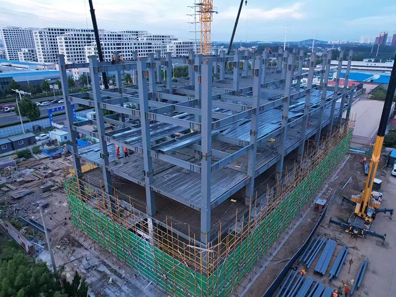 Construcción de la construcción del hospital prefabricado rápidamente construido